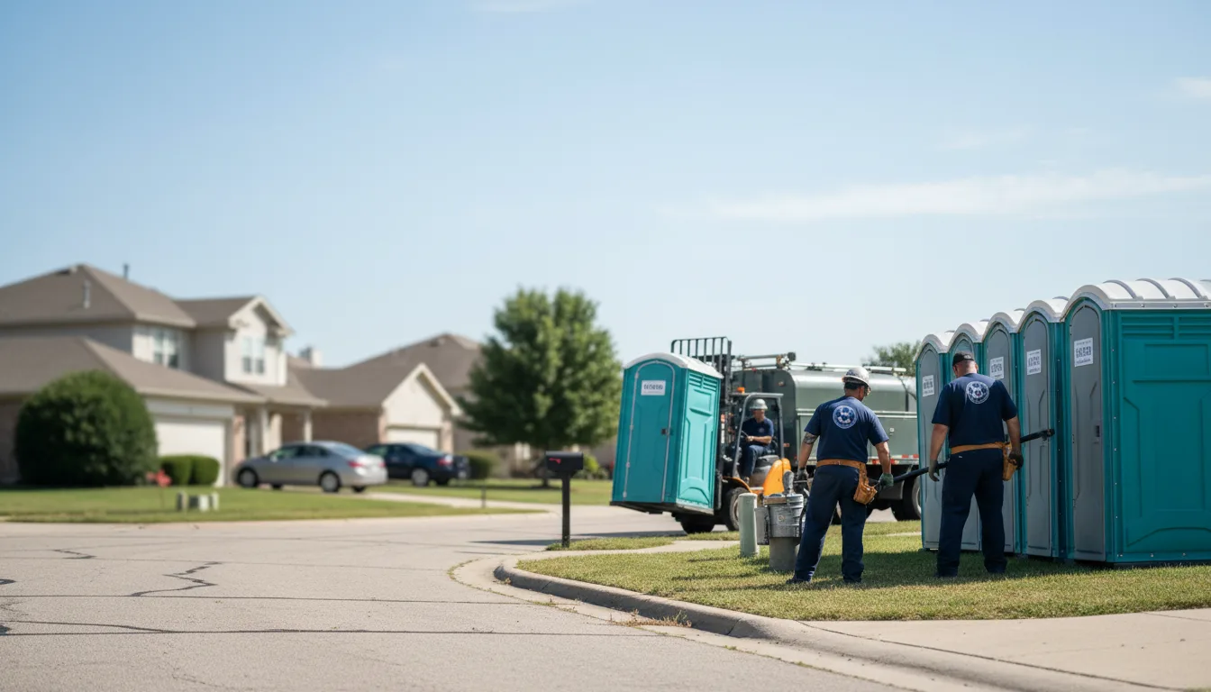 Porta Potty Rental in Lindsay, TX near me